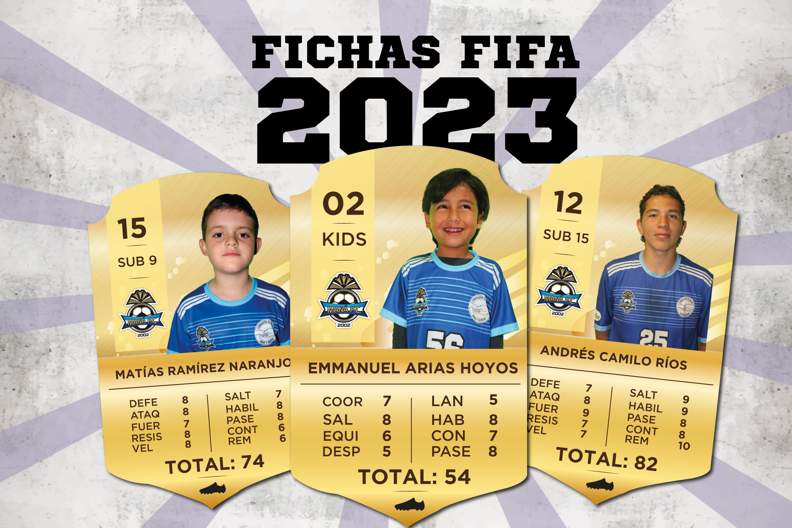 ¡Descarga todas las Fichas FIFA 2023 acá!